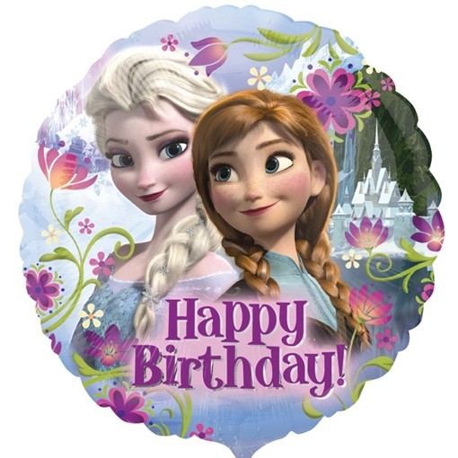 XL Helium Folienballon Frozen Disney Prinzessin Elsa Geburtstag Geschenk 