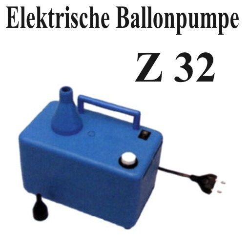 Aufblasgerät Z-32, Ballonzubehör