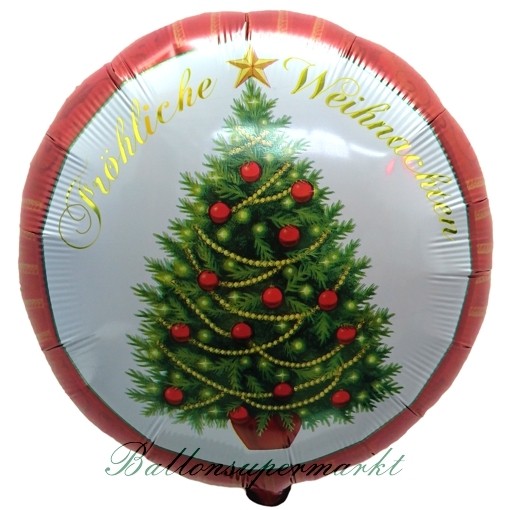 5 Weihnachts-Folienballons – Weihnachtsbaum, Socken & Rundballons, Für Party-Deko