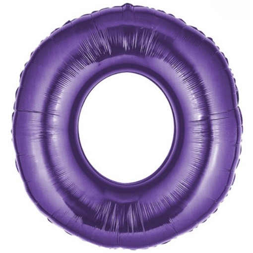 Luftballons Aus Folie Große Zahlen, 100 Cm, Lila Produktbild-Vorschau 6