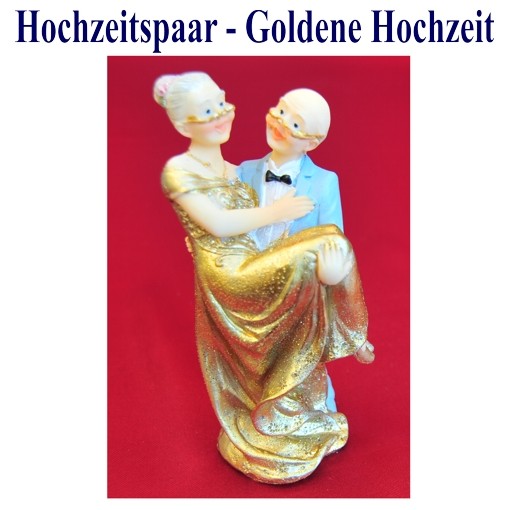 Goldpaar Goldhochzeitspaar 50 Hochzeitstag Goldene Hochzeit