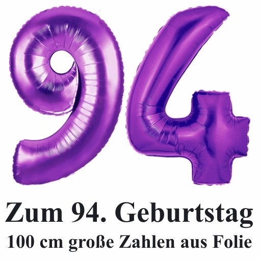 Riesiger Folienballon Zahl 4 – 101,6 Cm Rot – Für Helium, Geburtstag & Partys