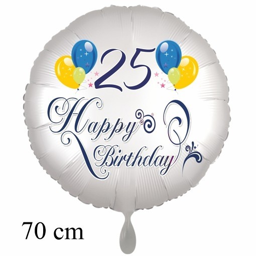 Deko Zum 25 Geburtstag