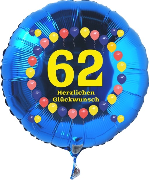 Latex-Luftballons Ø 30cm 10 Stk Zahlen 1-80 t Ballons Geburtstag Jubiläum 