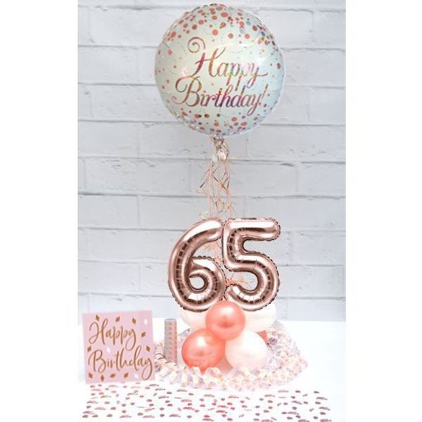 65 Geburtstag Deko