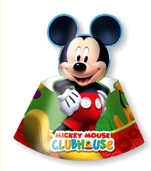 Einladungskarten Mickey Mouse6 StückMicky MausKinder Party Geburtstag 