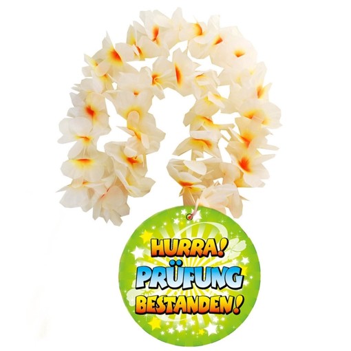 Hawaiikette Hurra Prufung Bestanden Lustiges Geschenk