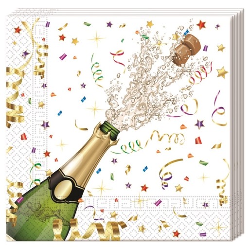 Partyservietten Geburtstag Servietten Radiant Birthday 70 16 Stk