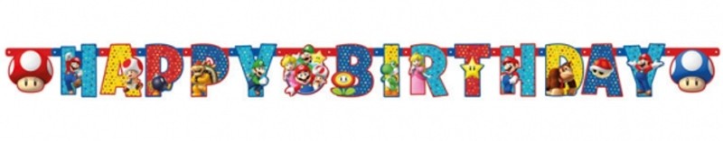 PartyDeco Geburtstags-Banner „Happy Birthday“ In Rosegold – 62 Cm Lang, Perfekt Für Tisch- Oder Wanddekoration
