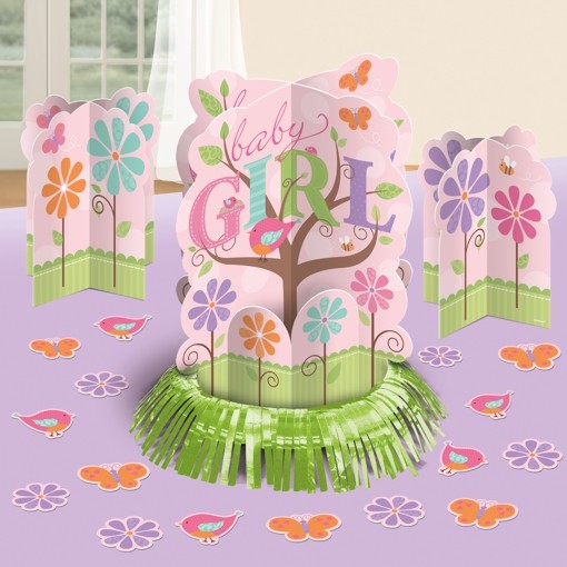 Amscan Geburtstagsdeko Sweet Birthday Girl | Tischdeko Set Für Mädchen Geburtstag