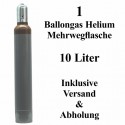 Ballongas Helium 10 Liter Mehrwegflasche