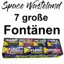 Fontänen-Feuerwerk, 7 große Fontänen