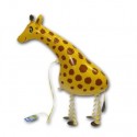 Giraffe, Airwalker Luftballon aus Folie