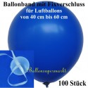 Ballonbänder mit Fixverschlüssen - 100 Stück, für Luftballons ab 40 cm