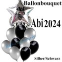 Abi 2024 Luftballon-Bouquet, 12 Ballons zur Abifeier