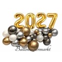 DIY-Ballondeko Silvester 03