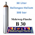 Ballongas, Helium, Heliumgas, 30 Liter