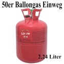 Ballongas-Einweg-Behälter /50er