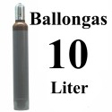 Ballongas Helium 10 Liter Mehrwegflasche