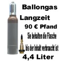 Ballongas 4,4 Liter Langzeit