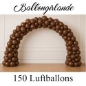 Ballongirlande, Luftballons Chocolate