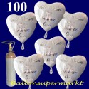 Best Wishes Maxi-Set Folienballons