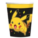 Pokemon Partybecher aus Pappe, Pokémon Partydekoration, 8 Stück