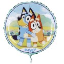 Luftballon Bingo,Bluey Folienballon 45 cm ungefüllt