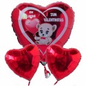 Bouquet 3, Helium-Luftballons, In Liebe zum Valentinstag
