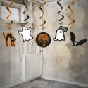 Halloween Swirl-Dekoration, Boo, 5 Stück