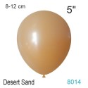 50 Luftballons 8-12cm, Vintage-Farbe Desert Sand