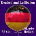 Deutschland Luftballon, Folienballon mit Helium
