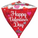 Happy Valentine's Day, Luftballon, Diamondz, ohne Helium