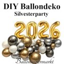 DIY-Ballondeko Silvester 03