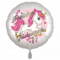 Einhorn Luftballon zum 1. Geburtstag