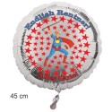 Endlich Rentner! Alles Gute! Luftballon aus Folie mit Helium-Ballongas, Ballongrüße