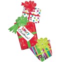 Folienballon Christmas Presents, ohne Helium