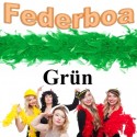 Grüne Federboa, 180 cm, Hen Party, Junggesellinnenabschied