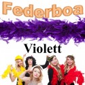 Federboa Violett, 180 cm, Hen Party, Junggesellinnenabschied