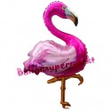 Flamingo, Folienballon ohne Ballongas