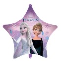 Eiskönigin Sternluftballon, Frozen  Folienballon ohne Helium