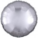 Rundballon Silber (heliumgefüllt)