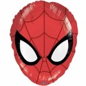 Luftballon Ultimate Spider-Man Head, Folienballon ohne Ballongas