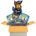 3 Geburtstags-Luftballons Paw Patrol Happy Birthday, inklusive Helium