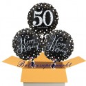 3 Luftballons, Sparkling Celebration zum 50. Geburtstag