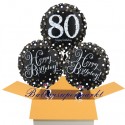 3 Luftballons, Sparkling Celebration zum 80. Geburtstag