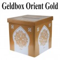 Geldbox Orientalisch Gold, 1001 Nacht, 20 x 20 cm