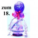 Geschenkballon zum 18. Geburtstag