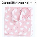 Baby Girl Geschenktäschchen, Geburt, Taufe, Babyparty