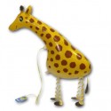 Giraffe, Airwalker Luftballon aus Folie mit Helium